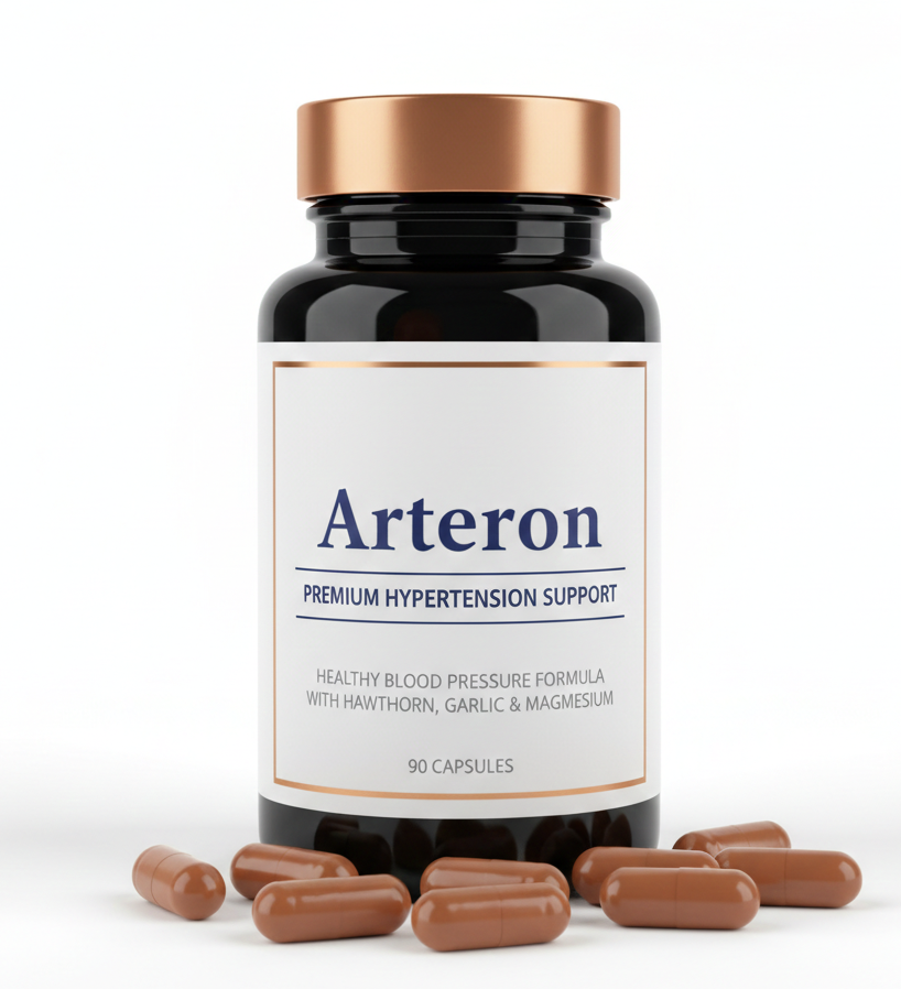 Arteron capsule pentru controlul presiunii arteriale